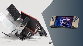 Framework Laptop 16 and MSI Claw 8 AI+ renders