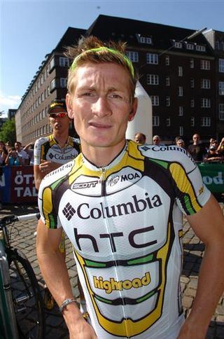 Pre-race favorite Andre Greipel (Columbia-HTC)