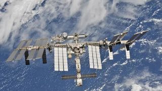 The International Space Station.