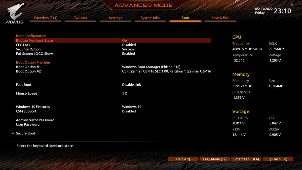 Gigabyte B660 Aorus Master