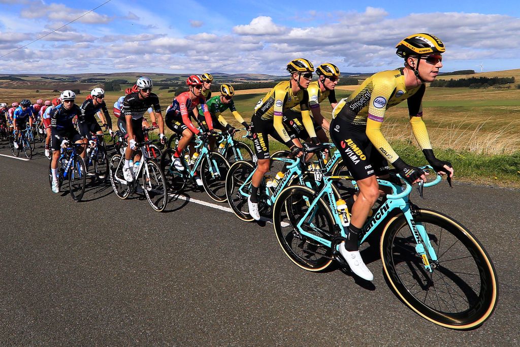 Jumbo-Visma and race leader Dylan Groenewegen