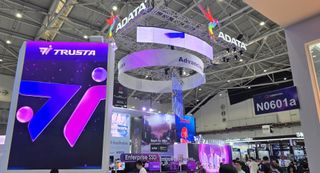 Adata's booth at Computex 2025