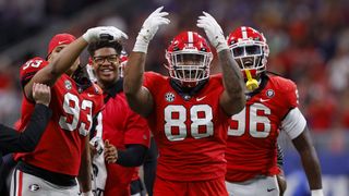 Georgia&#039;s Jalen Carter (No. 88) 