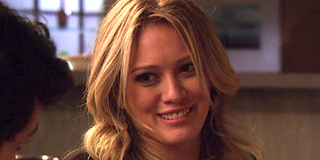 Hilary Duff smiles as Olivia Burke on Gossip Girl