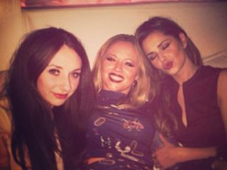 Cheryl Cole at Nicola Roberts' party in Amsterdam