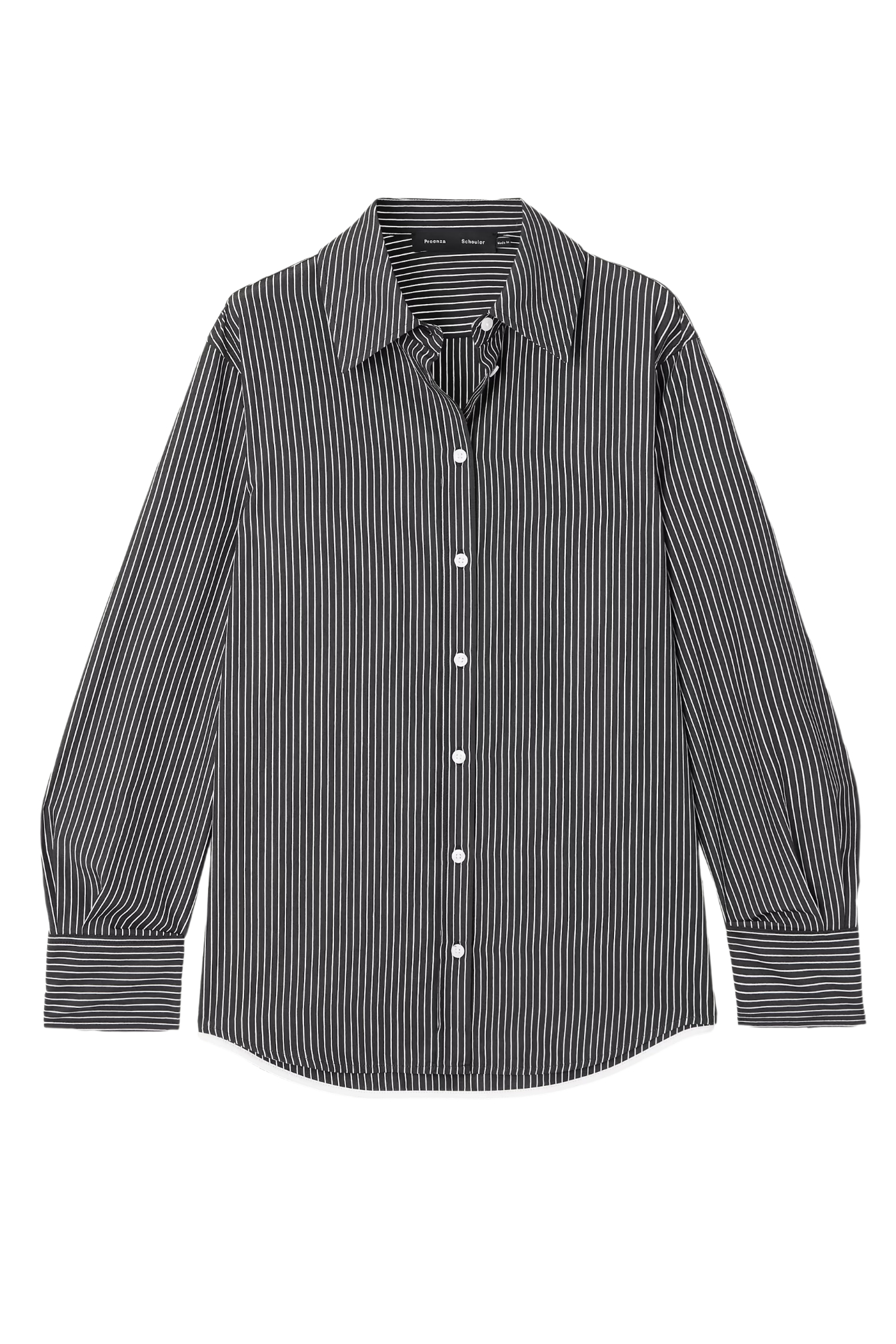 Proenza Schouler Lyndsey Striped Poplin Shirt