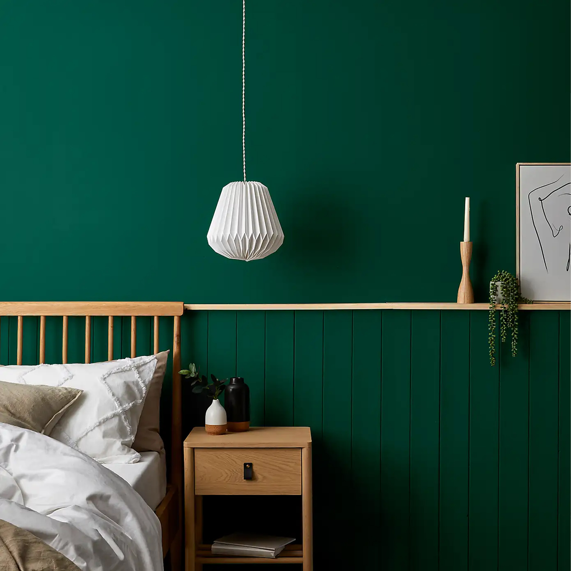 Dunelm, Matt Emulsion Paint in Emerald 2.5L