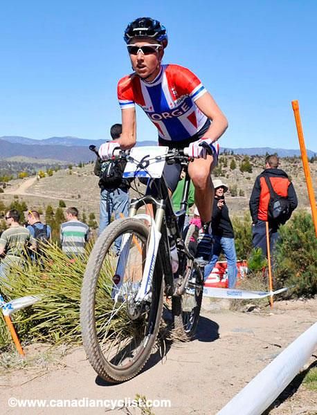 Lene Byberg (Norway) lead from lap one.