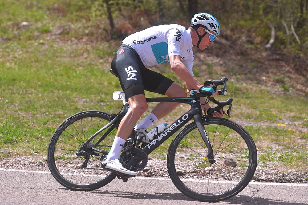 Chris Froome (Team Sky) at Tour of the Alps
