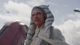 Rosario Dawson as Ahsoka Tano.