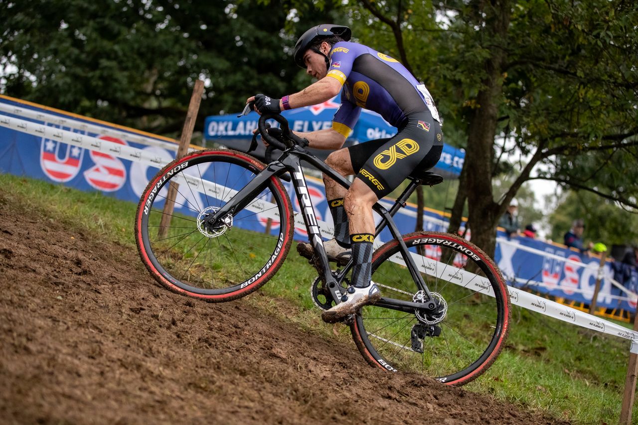 Andrew Strohmeyer (CXD Trek Bikes) couldn't make it six in a row