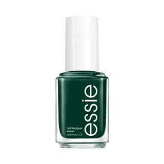 Essie, nail polish in tropical forest green