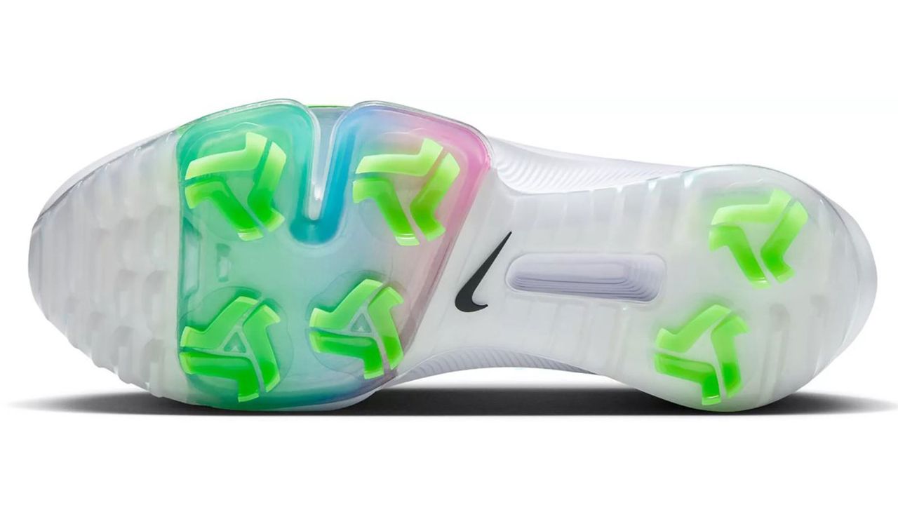 The sole of the Nike Air Zoom Infinity Tour NEXT% 2 NRG Golf Shoes