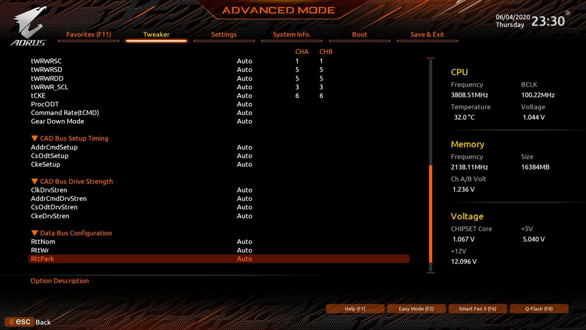 Gigabyte B550 Aorus Master
