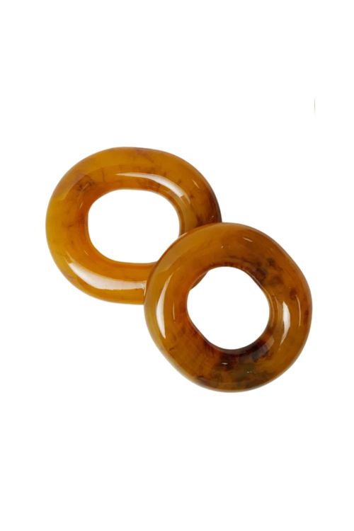 Tortoise Catena Link Napkin Rings, Set of 4