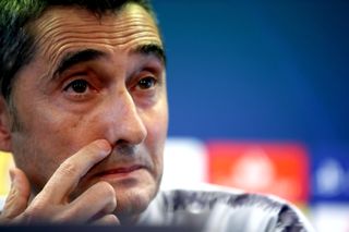 Ernesto Valverde could be on his way out of the Nou Camp