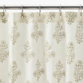 Block Print Shower Curtain from McGee & Co