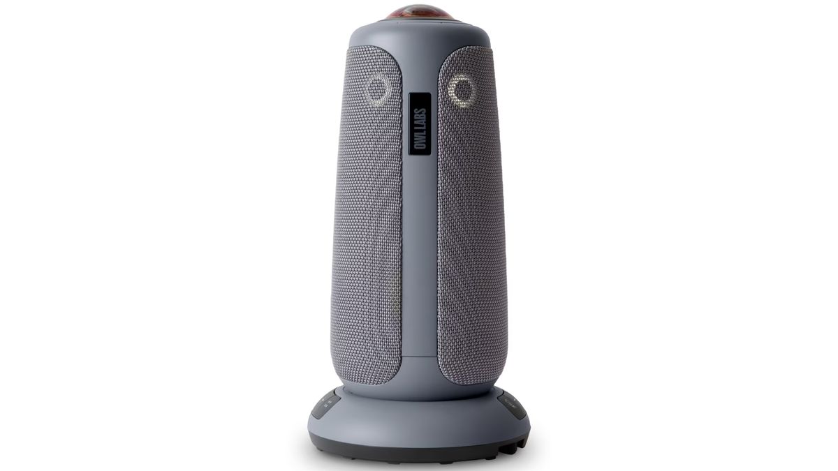 Meeting Owl 5 conference camera on plain white background