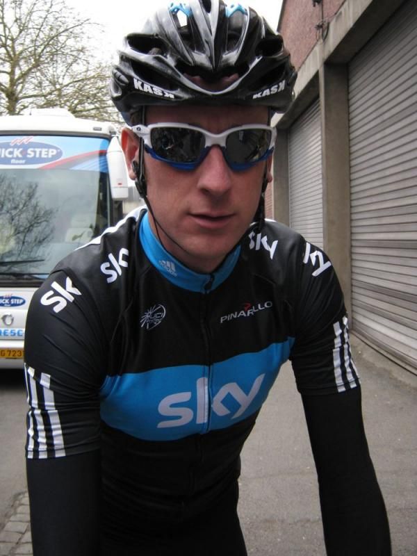 Bradley Wiggins (Team Sky) is riding the Ardennes Classics