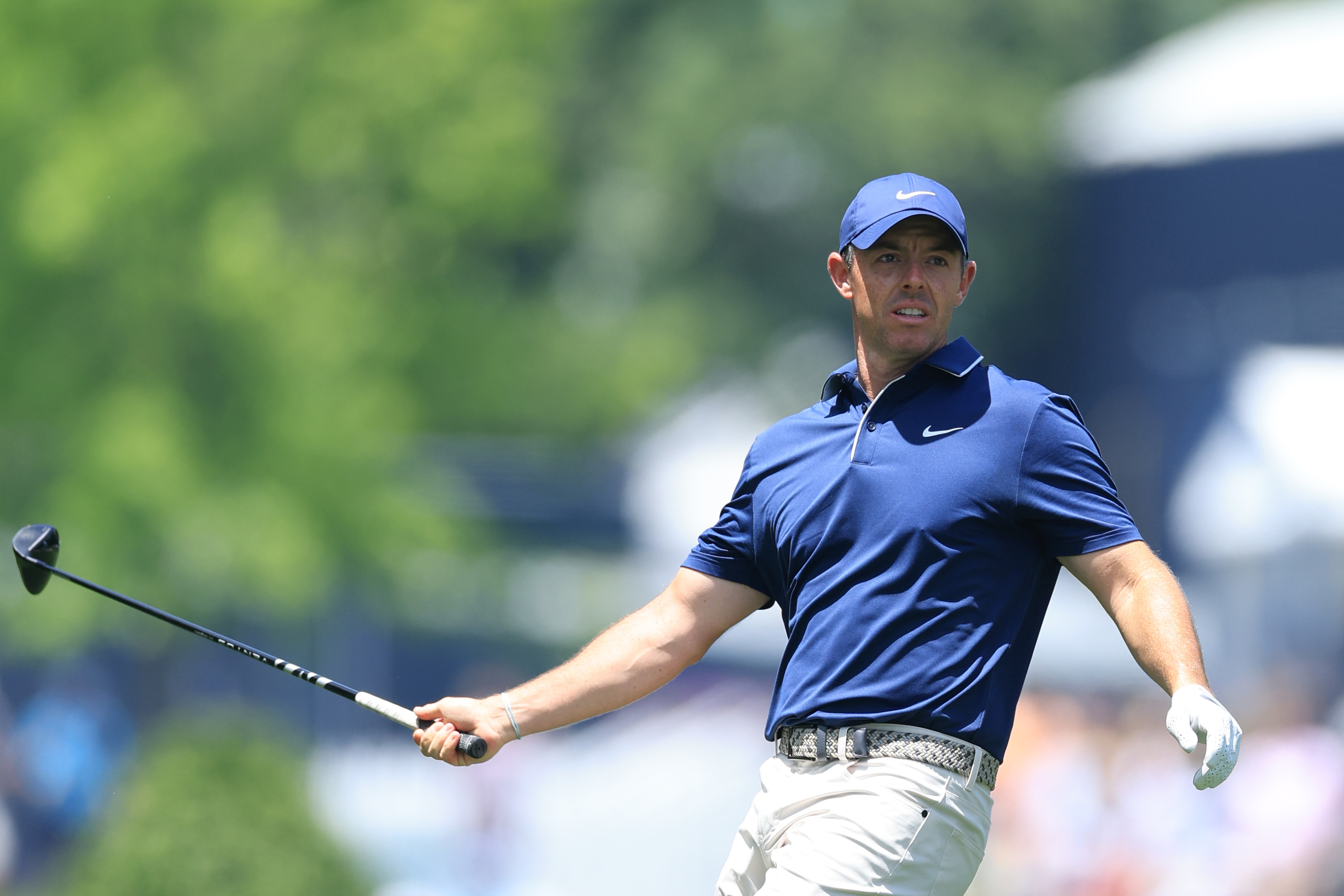 Rory McIlroy at Quail Hollow in 2025