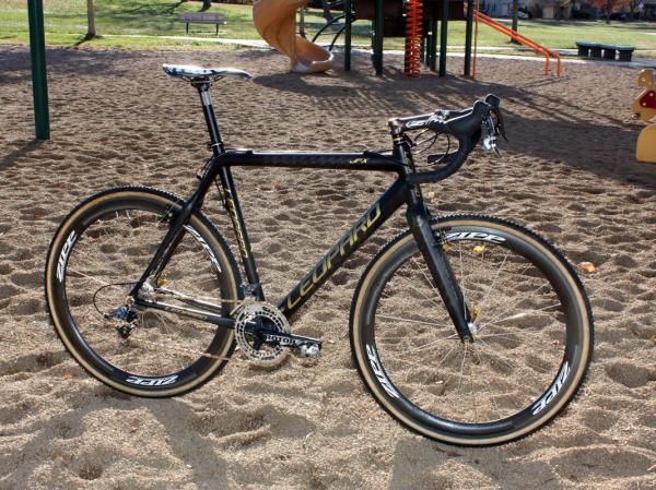 Danish national cyclo-cross champion Joachim Parbo gets his own signature model this year from sponsor Leopard Cycles.