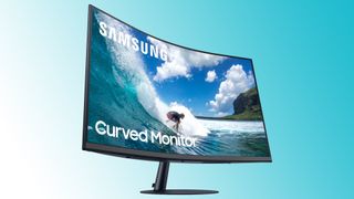 Samsung's curved CT55 monitor