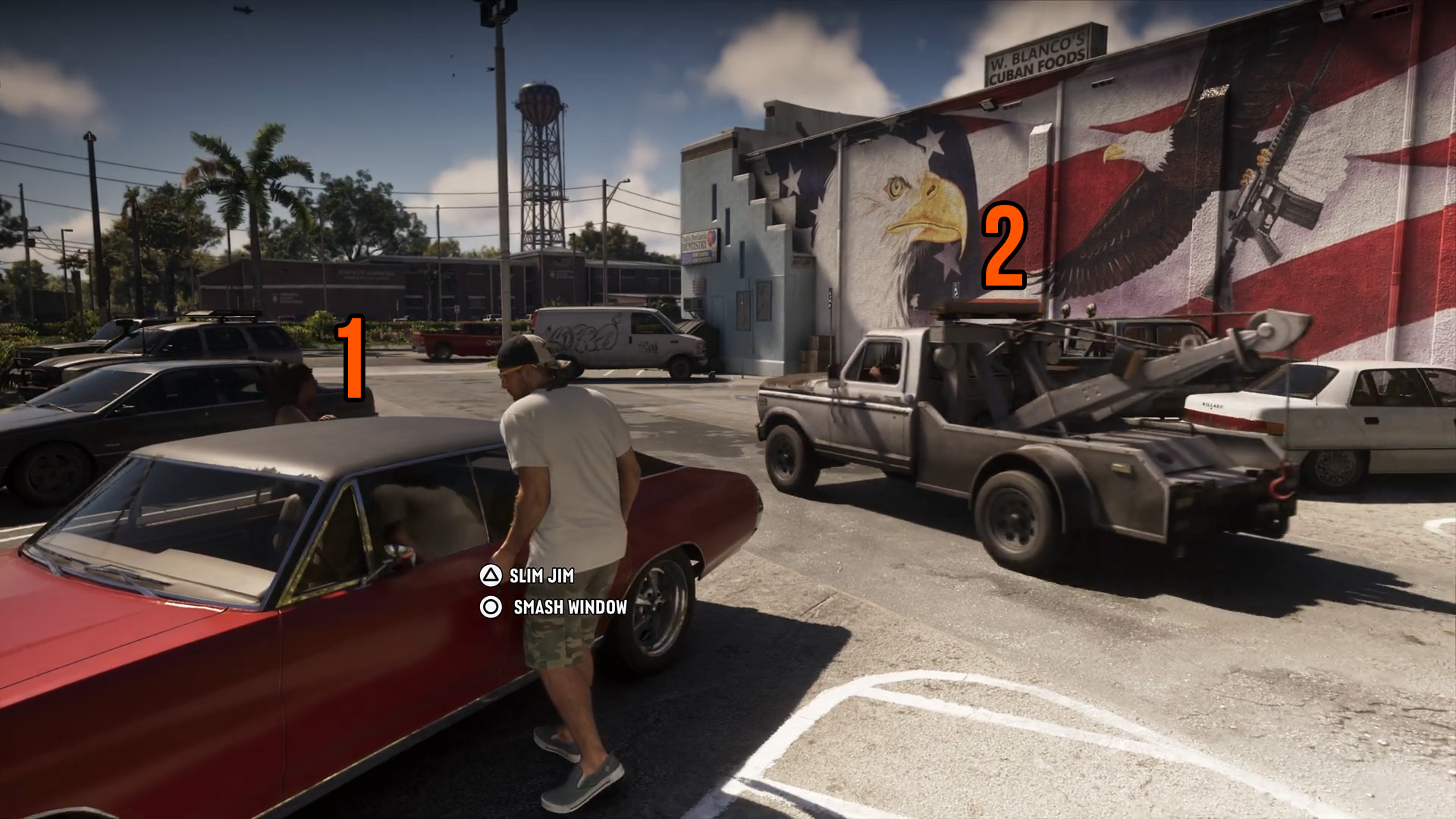 GTA 6 new cars featuring a Declasse Tulip and Tow Truck
