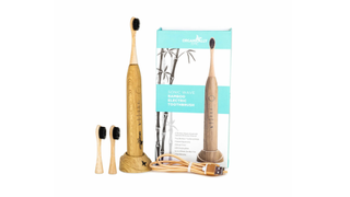 Sonic Wave Electric Bamboo Toothbrush - sustainable Christmas gifts