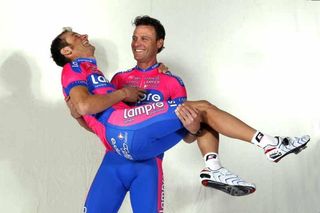 Alessandro Petacchi (Lampre - ISD) always feels like he's carrying the team