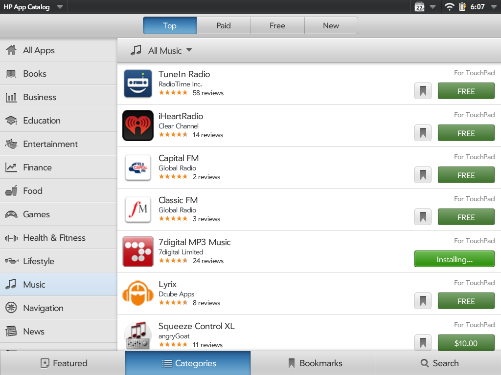 HP's App Catalog HP TouchPad Review A Tablet For Productivity? Tom