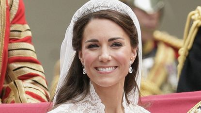 Kate Middleton on her wedding day in 2011 - Kate Middleton hen do outfit