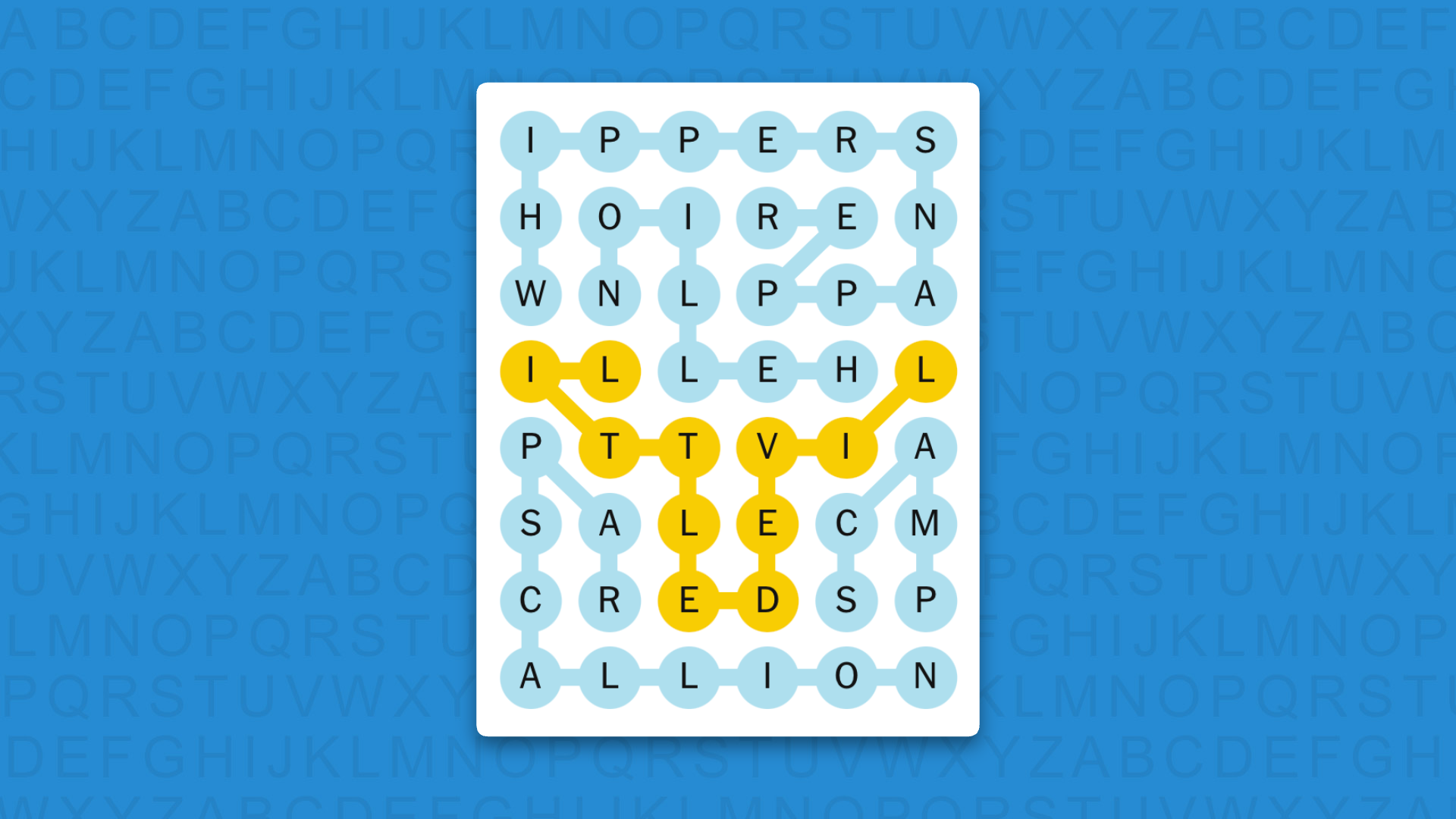 NYT Strands answers for game 857 on a blue background