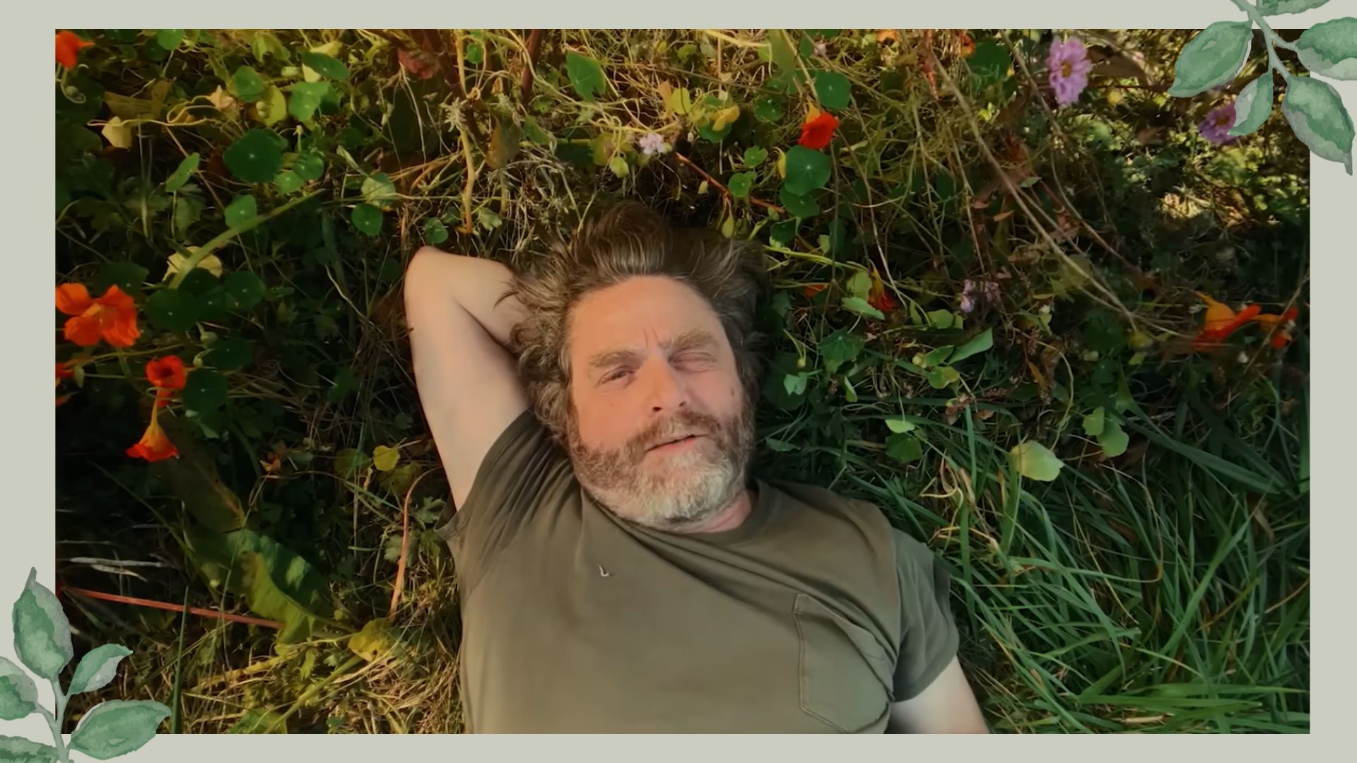 Zach Galifianakis gardening show on Netflix