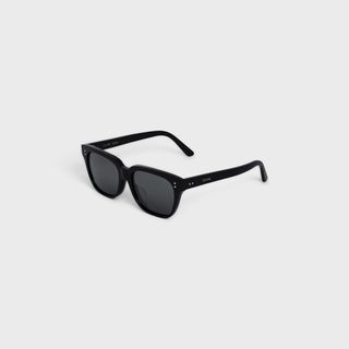 black square shaped celine sunglasses