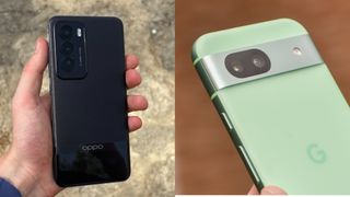 The Oppo Reno 12 Pro 5G and Google Pixel 8a
