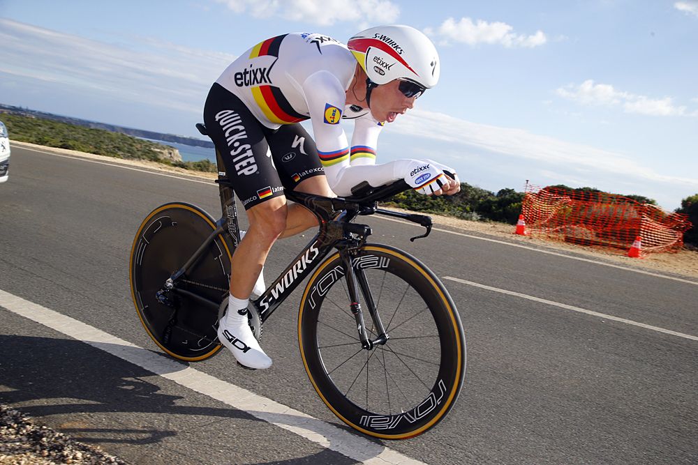 Tony Martin (Etixx-QuickStep) was second in the time trial at Volta ao Algarve and moved into the overall lead