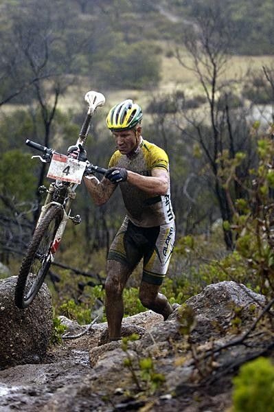 Even winner Chris Jongewaard found conditions difficult