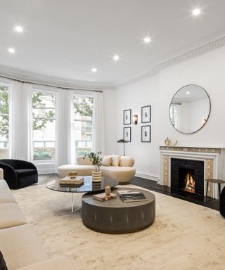 Living room in Eleanor Roosevelt’ home