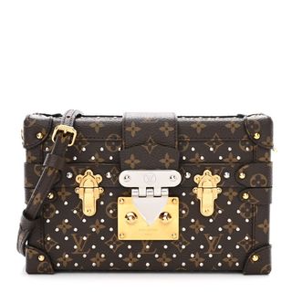 Louis Vuitton Monogram Studded Petite Malle