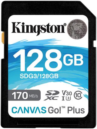 Kingston Canvas Go Plus 128GB SD Card