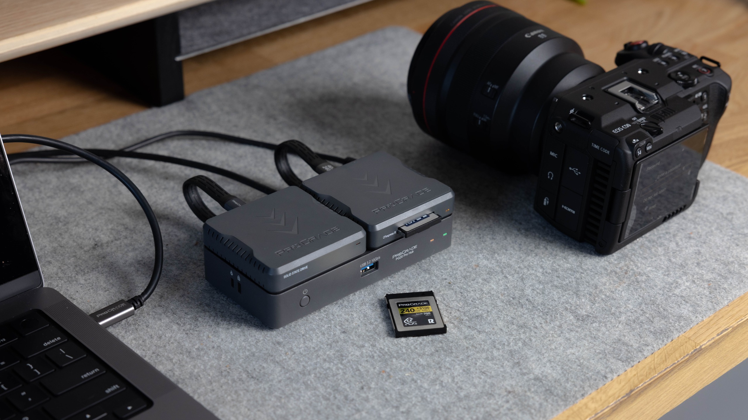 ProGrade Digital Thunderbolt hubs and docks