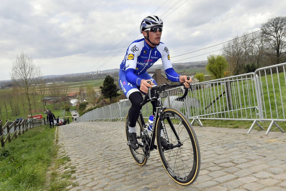 Dwars door Vlaanderen winner Yves Lampaert prepping for De Ronde