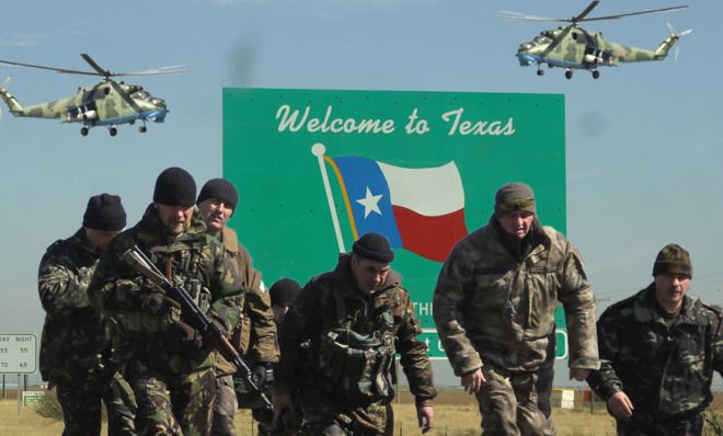 Texas, Ukraine soldiers