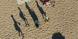 Us movie 2019 walk on beach