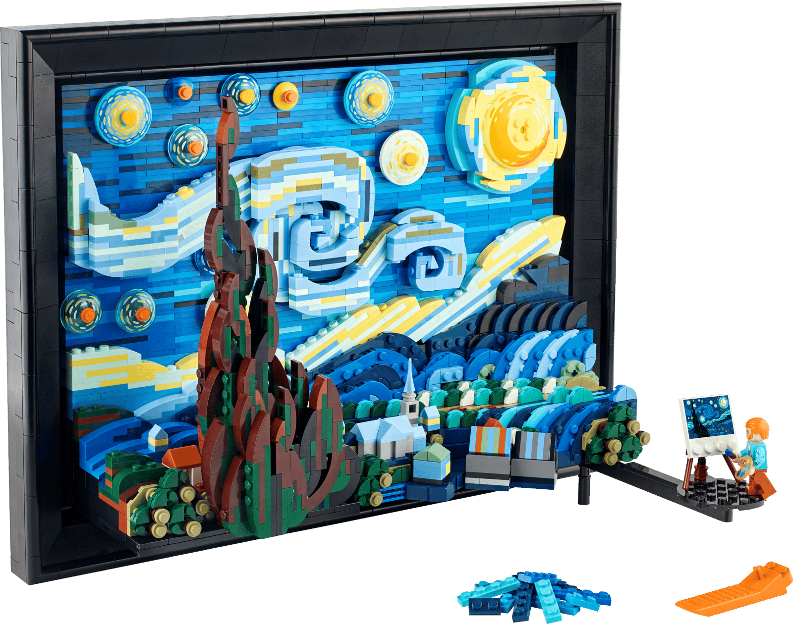 LEGO®, Vincent Van Gogh — The Starry Night