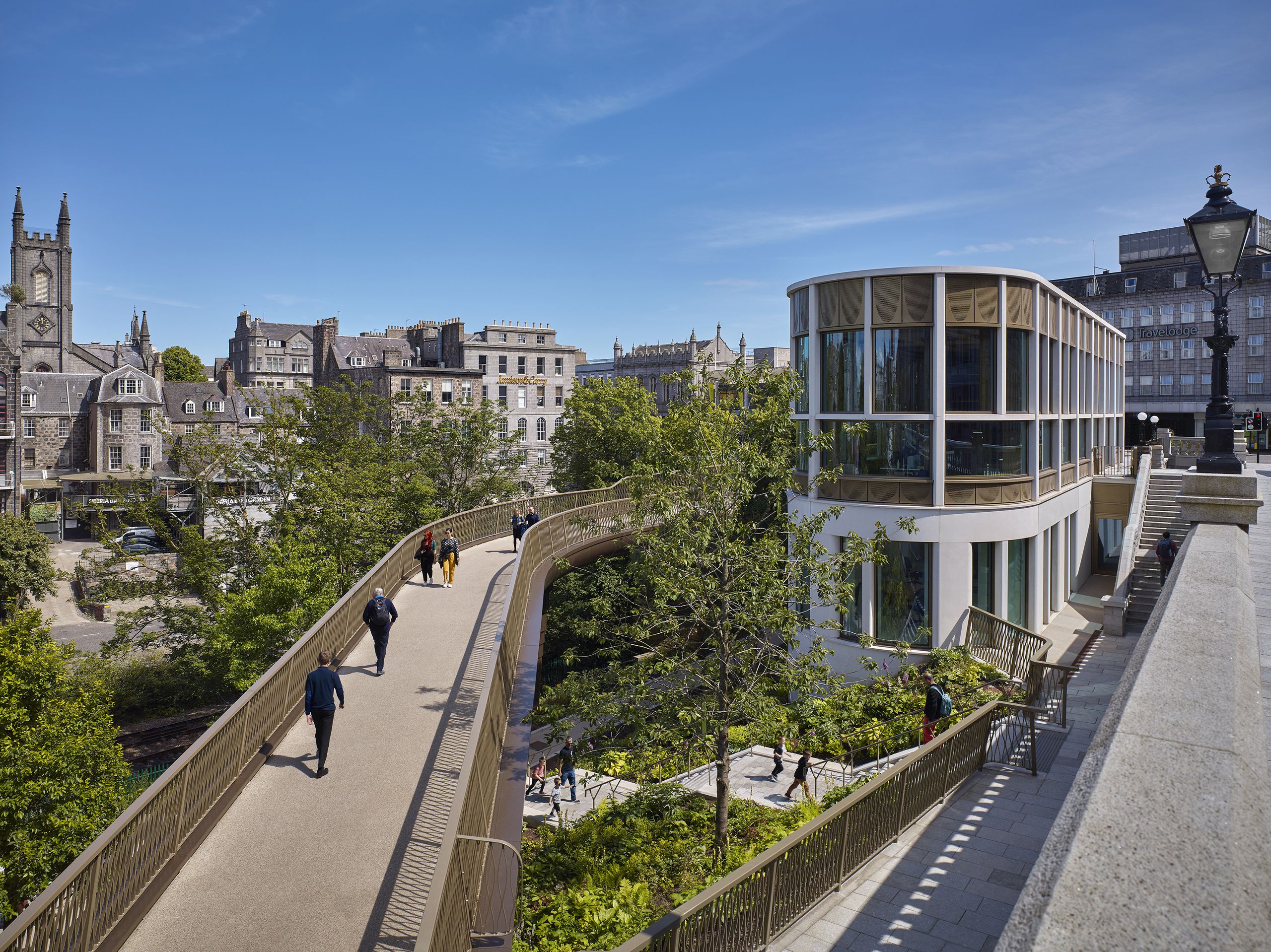 A revived public space in Aberdeen is named Scotland’s building of the year