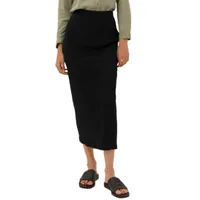 Cotton Blend Ribbed Maxi Pencil Skirt, £25 | M&amp;S