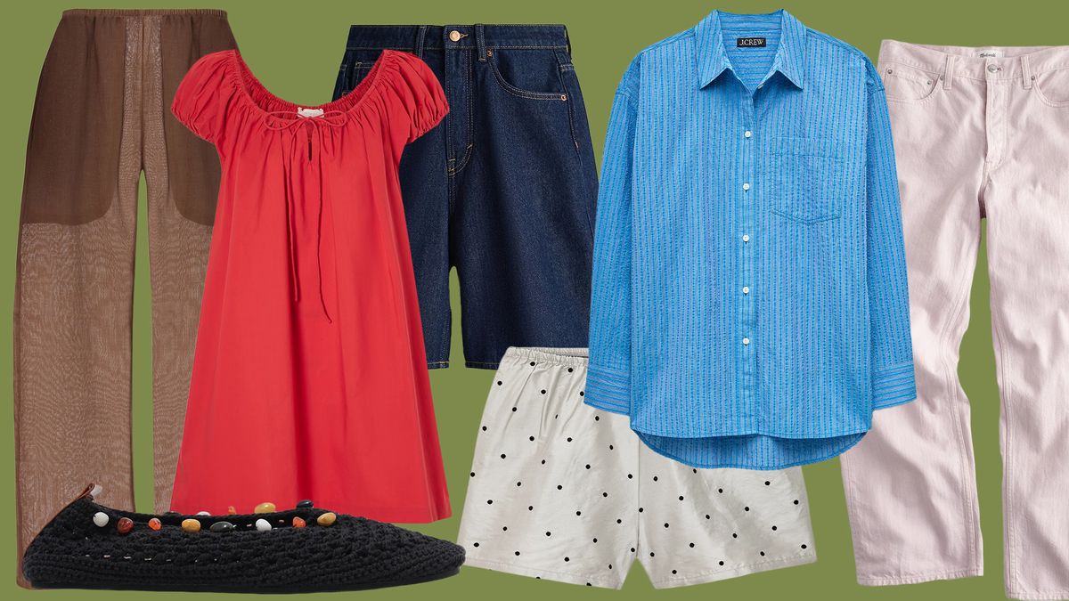 The Only 10 Things to Bother Adding to Your Summer Wardrobe This July
