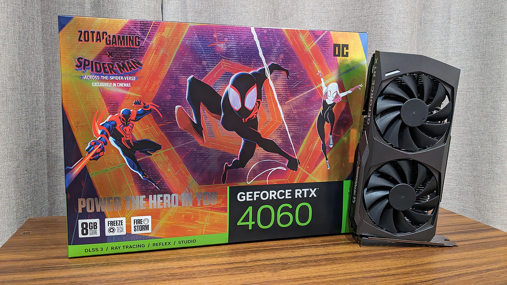 Limited Edition ZOTAC GAMING x Spider-Man: Across the Spider-Verse