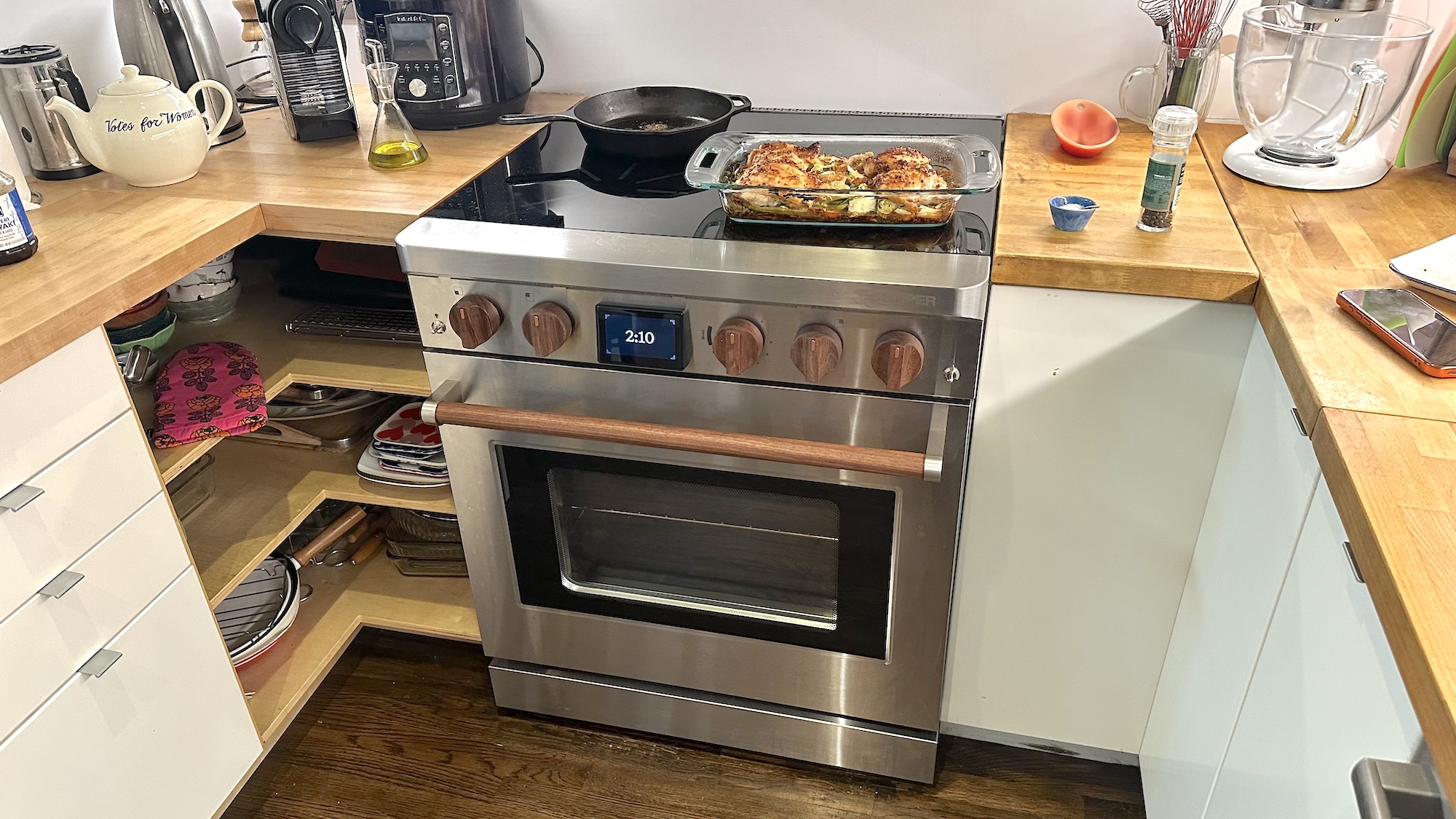 Copper Charlie induction range